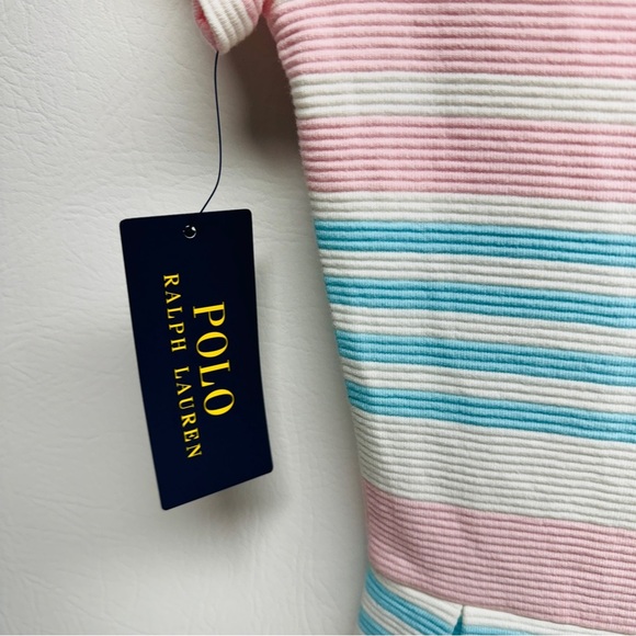 POLO RALPH LAUREN Girls striped multicolor dress size 16 nwt - Picture 4 of 8